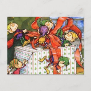 Cartes Pour Fêtes Annuelles Atelier des elfes Noël