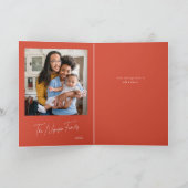 Cartes Pour Fêtes Annuelles Atelier du Père Noël illustré (Intérieur)