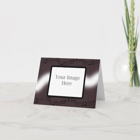 Cartes Pour Fêtes Annuelles Aubergine (Devant)