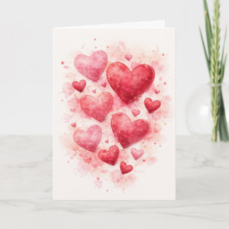 Cartes Pour Fêtes Annuelles Aujourd'hui et Toujours Amour Saint-Valentin