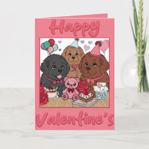 Cartes Pour Fêtes Annuelles Aussi doux que vous, amour de Terre-Neuve