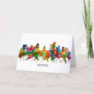 Cartes Pour Fêtes Annuelles Austin Texas