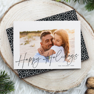 Cartes Pour Fêtes Annuelles Autographe Happy Holidays Photo