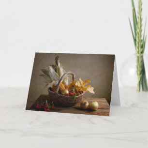 Cartes Pour Fêtes Annuelles Automne