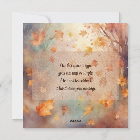 Cartes Pour Fêtes Annuelles Automne - Grands Pyrénées Joyeux Chiot 2 (Dos)