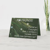 CARTES POUR FÊTES ANNUELLES AVANT-PLAN (Dos)