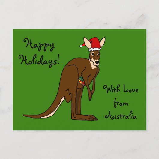 Cartes Pour Fêtes Annuelles Avec amour d'Australie (Devant)