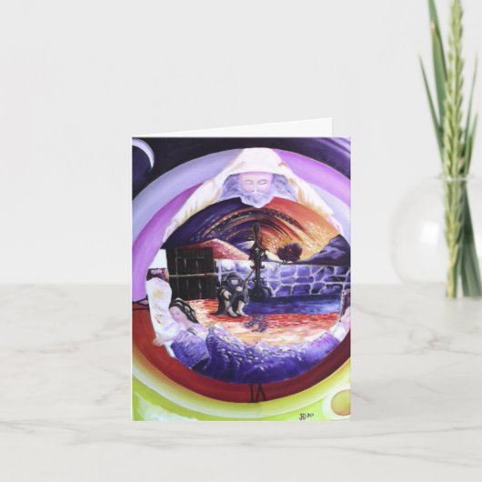 Cartes Pour Fêtes Annuelles Avènement à temps (Devant)