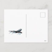 Cartes Pour Fêtes Annuelles Avion. Jumbo jet. (Dos)