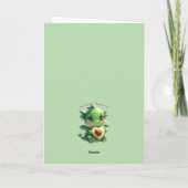 Cartes Pour Fêtes Annuelles Avocat Saint-Valentin  (Dos)