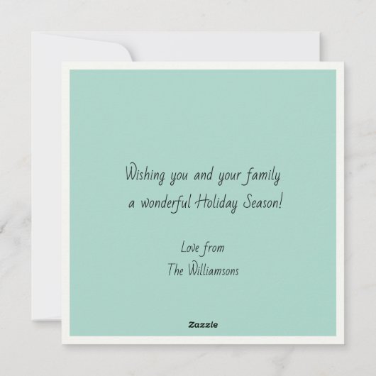 Cartes Pour Fêtes Annuelles Avoir Holly Jolly Noël Editable | Vacances (Dos)