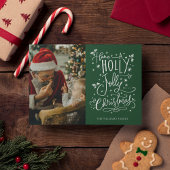 Cartes Pour Fêtes Annuelles AVOIR UNE JOLLY SAINTE NOËL | Ajouter votre photo