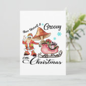 Cartes Pour Fêtes Annuelles Ayez Un Petit Noël Super (Debout devant)