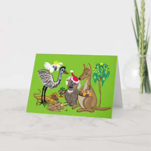 Cartes Pour Fêtes Annuelles Ayez une béatière Ozzie Noël