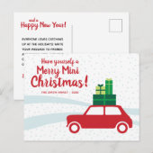 Cartes Pour Fêtes Annuelles Ayez vous-même un Joyeux mini Noël (Devant / Derrière)