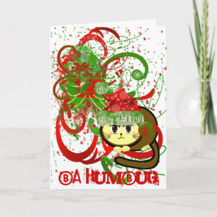Cartes Pour Fêtes Annuelles Ba Humbug Pat Paint Splat