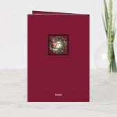 Cartes Pour Fêtes Annuelles Baby Dove (Dos)