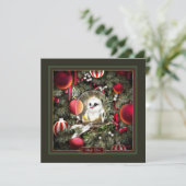 Cartes Pour Fêtes Annuelles Baby Dove (Debout devant)