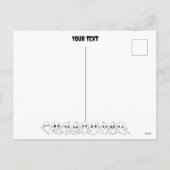 Cartes Pour Fêtes Annuelles Baby Ghosts Éffrayant mignon Halloween humeur (Dos)