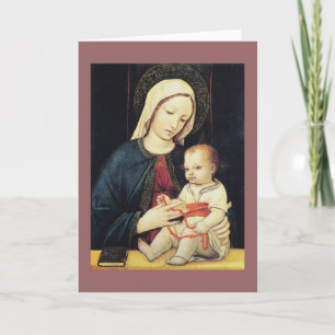 Cartes Pour Fêtes Annuelles Baby Jesus