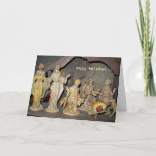Cartes Pour Fêtes Annuelles Baby Jesus Christmas Card