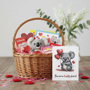 Cartes Pour Fêtes Annuelles Baby koala coutume valentine