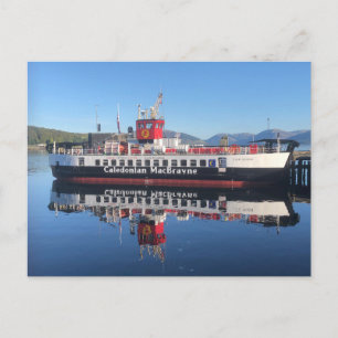 Cartes Pour Fêtes Annuelles Bac de Loch Riddon, amarré à Rothesay, Écosse