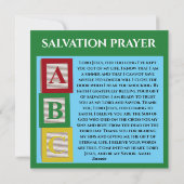 Cartes Pour Fêtes Annuelles Bac de salut (Dos)