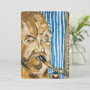 Cartes Pour Fêtes Annuelles Bagpiper