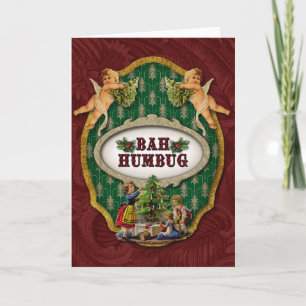 Cartes Pour Fêtes Annuelles Bah Humbug