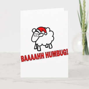 Cartes Pour Fêtes Annuelles Bah Humbug !