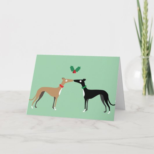 Cartes Pour Fêtes Annuelles Baiser à la hache (Devant)