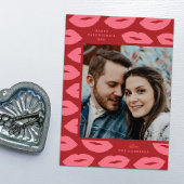 Cartes Pour Fêtes Annuelles Baisers Moderne Appartement Valentine's Day Card -