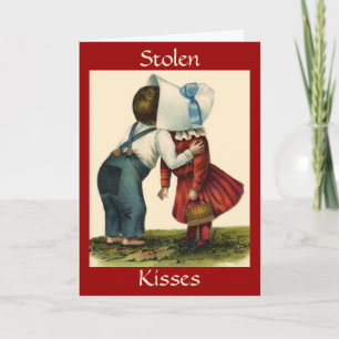 Cartes Pour Fêtes Annuelles Baisers volés - Valentine