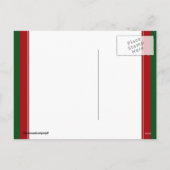 Cartes Pour Fêtes Annuelles Bal et raquettes de tennis de Noël (Dos)