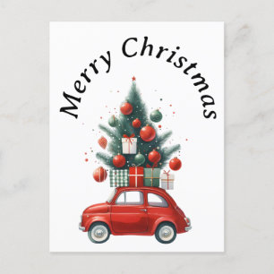 Cartes Pour Fêtes Annuelles Balade de Noël avec cadeaux