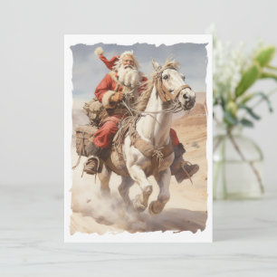 Cartes Pour Fêtes Annuelles Balade de Noël du Père Noël Sud-Ouest