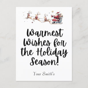 Cartes Pour Fêtes Annuelles Balade de Noël festive