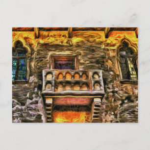 Cartes Pour Fêtes Annuelles Balcon de Juliet Vérone Van Gogh