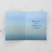 Cartes Pour Fêtes Annuelles Baleines de Beluga (Intérieur)