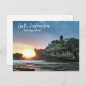 Cartes Pour Fêtes Annuelles Bali Indonésie (Devant / Derrière)