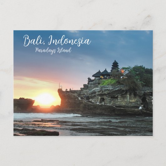 Cartes Pour Fêtes Annuelles Bali Indonésie (Devant)