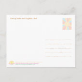 Cartes Pour Fêtes Annuelles Bali Palm Trees & Ricefield Postcard (Dos)