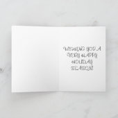 Cartes Pour Fêtes Annuelles Balle de Noël (Intérieur)