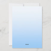 Cartes Pour Fêtes Annuelles Ballerina neige danse hivernale beauté art (Dos)