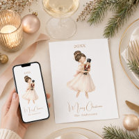 Ballerine de Casse-Noisette simple Noël