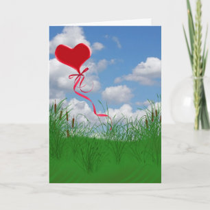 Cartes Pour Fêtes Annuelles Ballon de Valentine