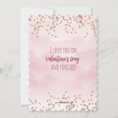 Cartes Pour Fêtes Annuelles Ballons de la Saint-Valentin (Dos)