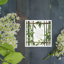 Bambou Personnalisable Bibe Verse Personnalisé