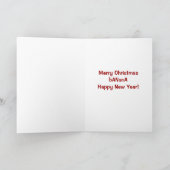 Cartes Pour Fêtes Annuelles Banane de Noël ! (Intérieur)